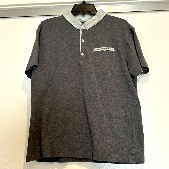 Bespoken polo shirt in gray. Size XL - Picture 1 of 13